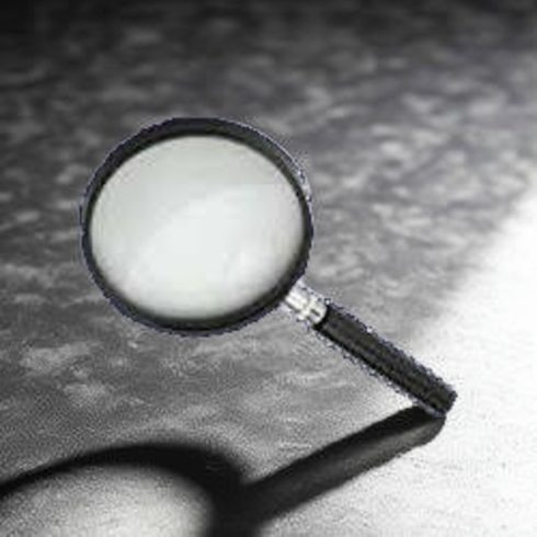 Kör alakú kézi nagyító