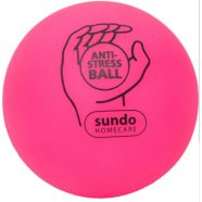 Antistressz labda 75 mm pink