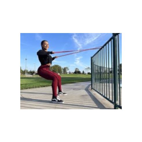 Body-Band erősítő szalag piros- közepes 