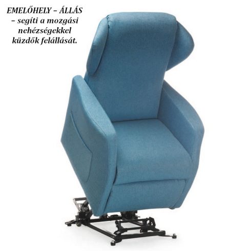 NINFEA 2 motoros felállást segítő kényelmi fotel