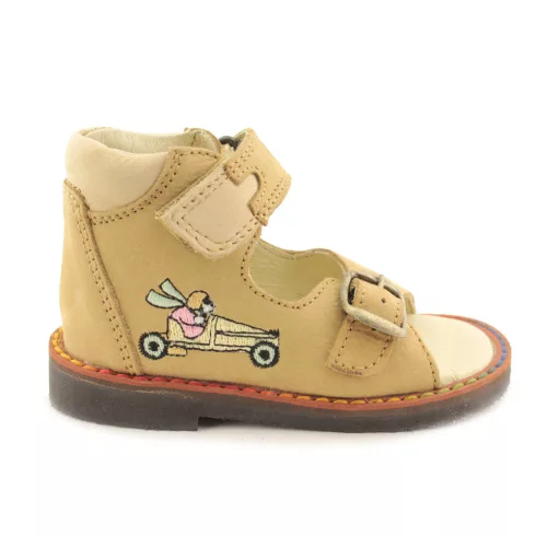 Flo-106 Salus gyermekszandál 1 csat 1 tépőzár fiú 18-24