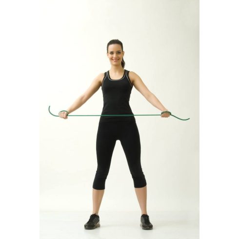Thera-Band 140 cm piros közepes erősítő gumikötél