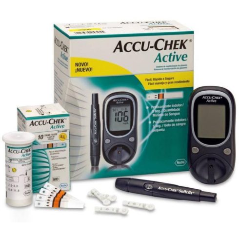 accu chek active vércukorszintmérő készülék használata