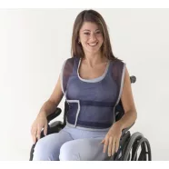 Biztonsági betegrögzítő mellény kerekesszékbe