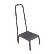 Fellépő zsámoly korláttal