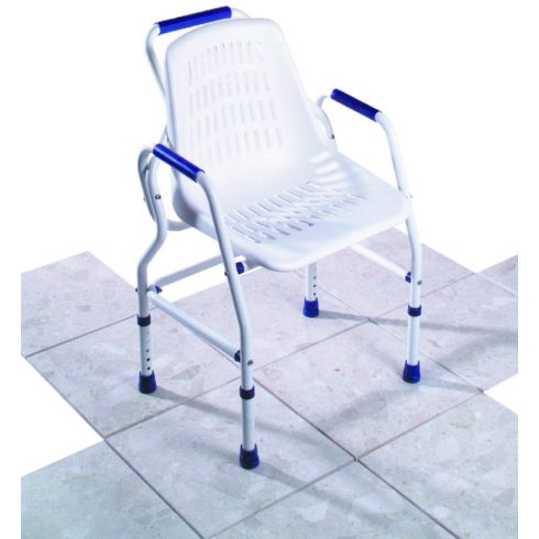 Állítható magasságú zuhanyszék