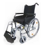 Kerekesszék standard acél vázas Rotec