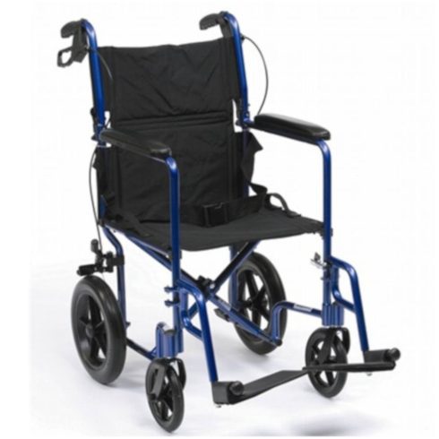 Aluminium transport kerekesszék TRANSPORT PLUS