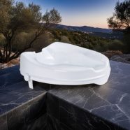 WC magasító 6 cm-es fedő nélkül