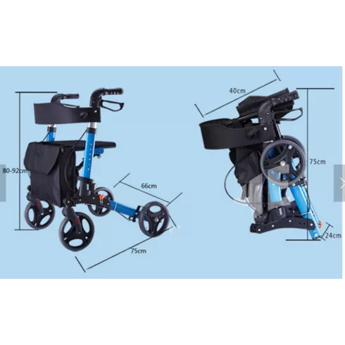 Összecsukható Compact Rollátor