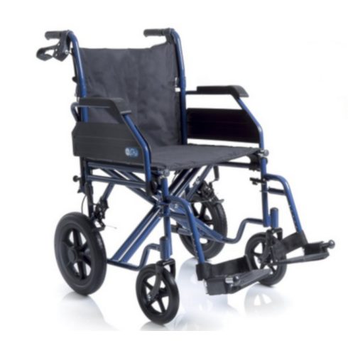 Tranzit öszecsukható acél kerekesszék Go Up