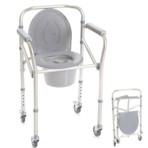 Állítható magasságú szoba wc 4 az egyben összecsukható