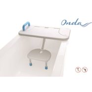 Felhajtható fürdőkádpad zuhanyszékkel Onda