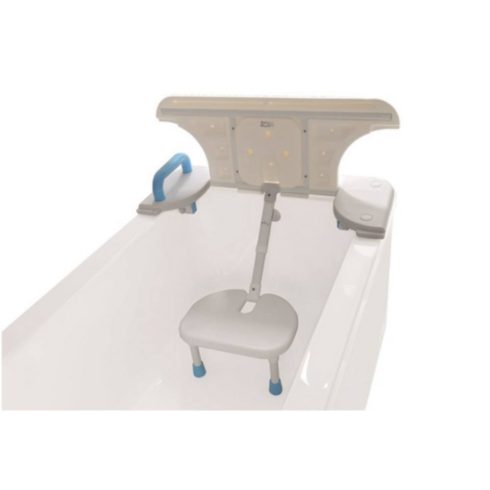 Felhajtható fürdőkádpad zuhanyszékkel Onda