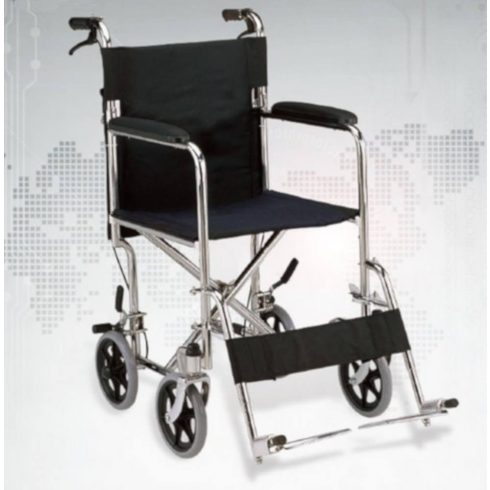 ECONOMIC Transport acél kerekesszék - 13 kg