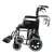 Transport kerekesszék Gemini 12" lehajtható háttámlával, segítő fékkel 81130X