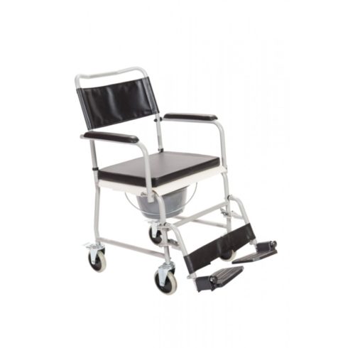 Gördíthető szoba WC lehajtható kartámassal levehető lábtartóval