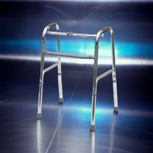 Állítható magasságú járókeret lépegető funkcióval Mobiak