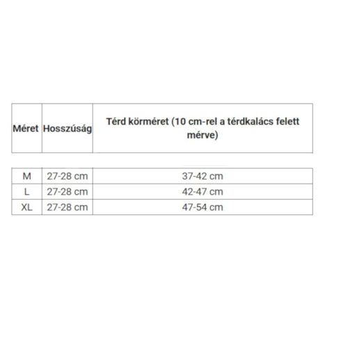 VivaFit mágneses térdszorító turmalinnal