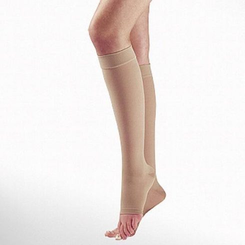 Maxis Micro AD II. kompressziós térdharisnya nyitott bézs szín 