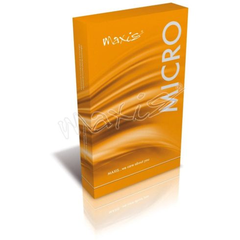 Maxis Micro AG II. kompressziós combtőig érő harisnya nyitott sand szín
