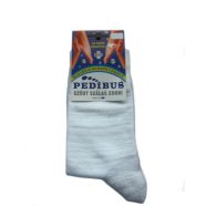 Pedibus ezüst zokni fehér 5007