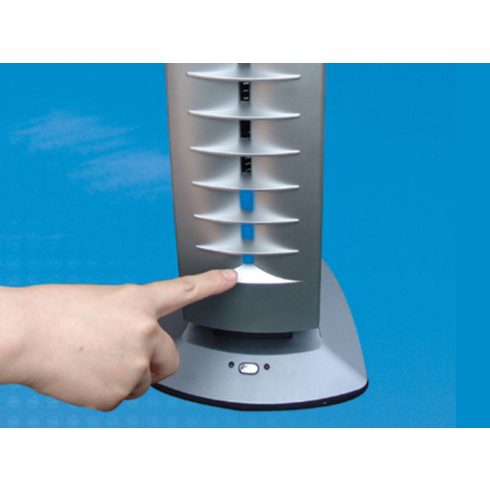 Elektrosztatikus negatív ionos légtiszító mini torony UV fénnyel kiegészítve