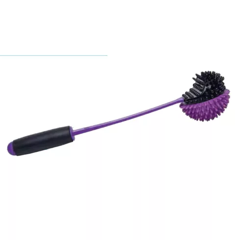 Dupla fejű süni kézi masszírozó nyéllel