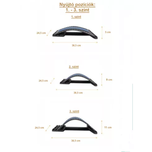 Hátizomnyújtó pad QMED