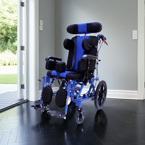 AZURA alumínium speciális gyermek kerekesszék 36 cm beülő szélességgel