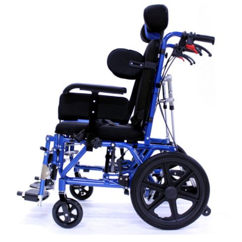 AZURA alumínium speciális gyermek kerekesszék 36 cm beülő szélességgel