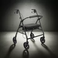 Mighty nagy teherbírású összecsukható rollátor 180 kg