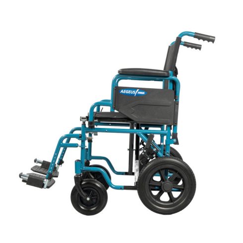 AEGEUS transzport kerekesszék 12"