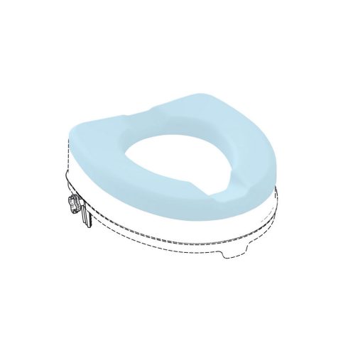 SOFT WC magasító ülőke 1,3 cm  250 kg teherbírás