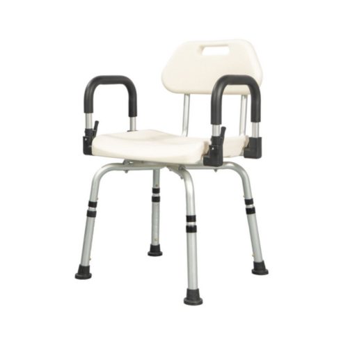 Kifordítható állítható magasságú zuhanyszék Mobiak