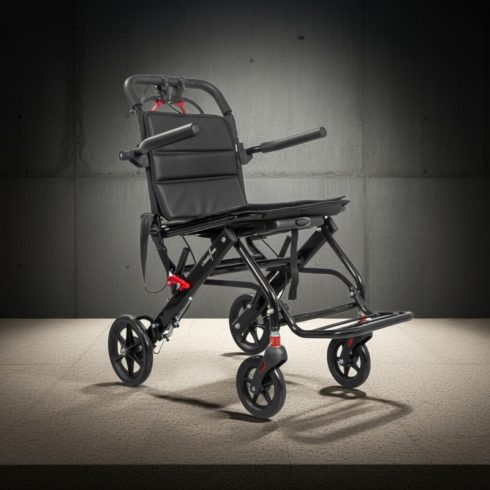 Összecsukható transzfer kerekesszék „I-TRAVEL”