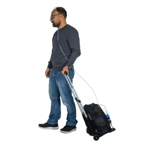 Mobiak Hordozható oxigénkoncentrátor impulzusos és folyamatos áramlású