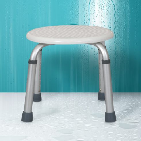 Kör alakú állítható magasságú zuhanyzó szék Mobiak 807545