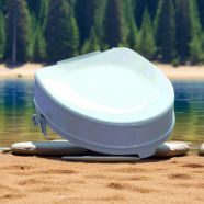   WC magasító 10 cm csavaros rögzítés 250 kg tetővel MB5512