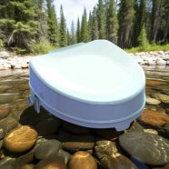   WC magasító 15 cm csavaros rögzítés 250 kg tetővel MB5513