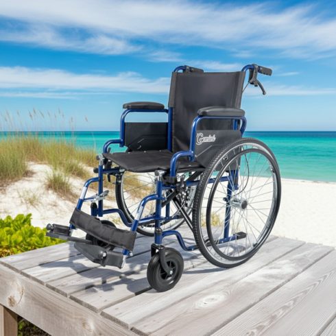 Önhajtós kerekesszék Gemini Blue