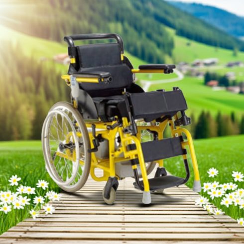 HERO 3-K kerekesszék felállító funkcióval 