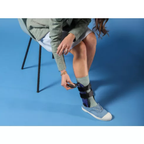 Ligacast Air + légpárnás bokarögzítő