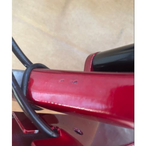 Ermes festett alumínium Rollator 4 felfújható kerékkel (szépséghibás)