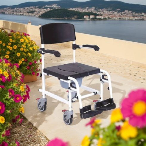 Luna I. állítható magasságú fürdető szék szoba wc egyben RS846