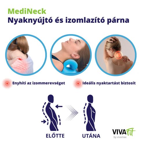 "MediNeck" nyaknyújtó és izomlazító párna GYVNY
