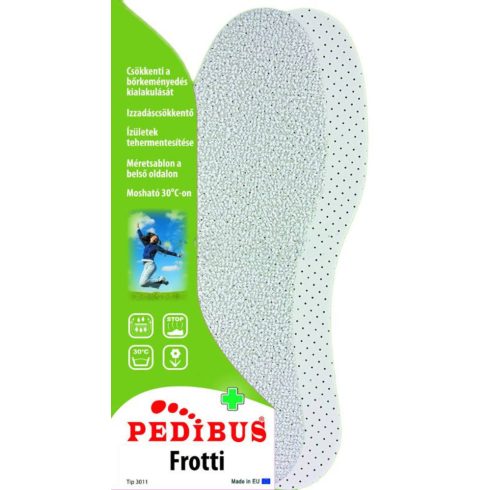 Pedibus 3011 Frotti frottír talpbetét