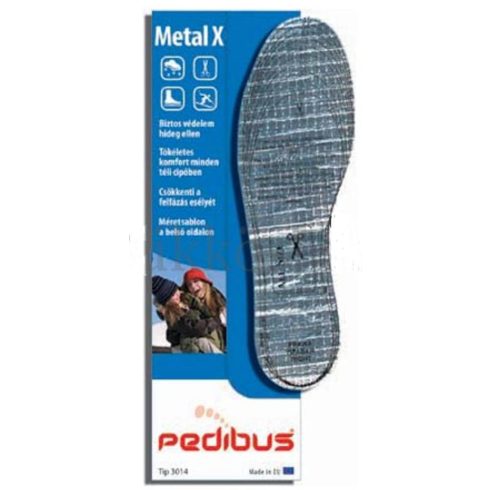 Pedibus 3015 Metal alufóliás téli talpbetét