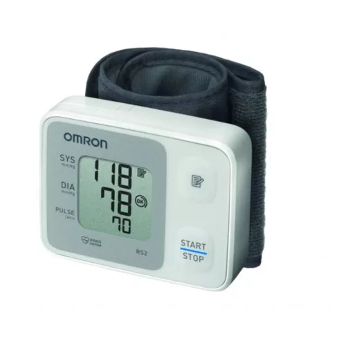 OMRON RS2 digitális csuklón működő vérnyomásmérő