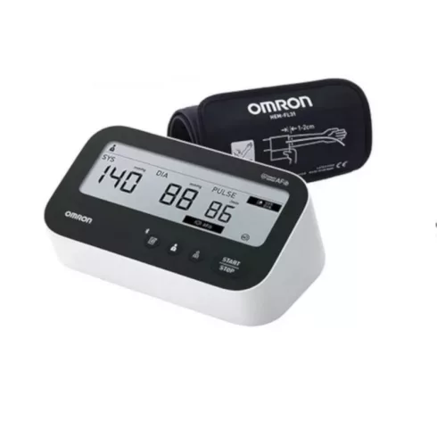OMRON M4 Connect AFib felkaros okos-vérnyomásmérő Bluetooth adatátvitellel 